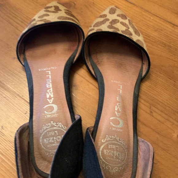 Jeffrey Campbell Leopard In Love D'Orsay Flat - Picture 6 of 7